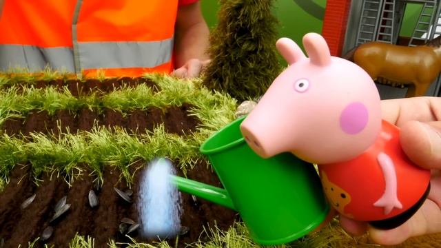 Машинки работают на ферме. ТРАКТОР для малышей и ремонт машинок. Мастер Тук-Тук @GulliverRu смотреть онлайн