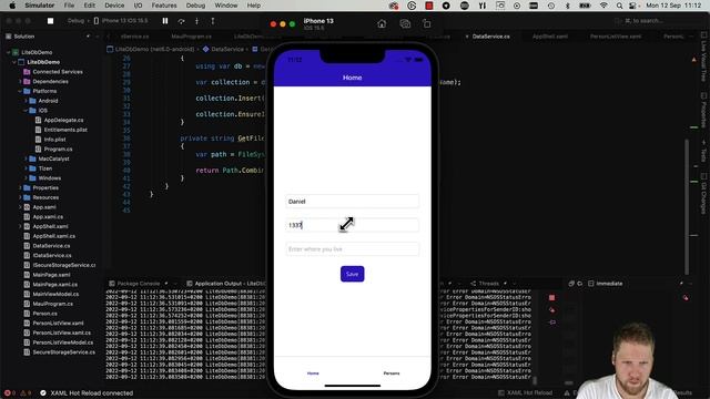 .NET MAUI - NoSQL with LiteDB