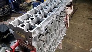 Заканчиваю сборку двигателя BMW M57, работы по ГБЦ, притирка клапанов, замена маслосъемных колпачко