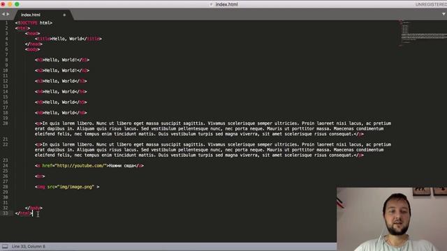 HTML для начинающих. Введение. HTML Тэги, Элементы и Атрибуты. #2. смотреть онлайн