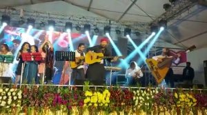 Дуэт Лады в Индии ?Kaлинка по индийски с Debojyoti Mishra Сейшн в Колкате Lads duet in India Kalinka