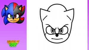 How to DRAW SONIC and SHADOW - Sonic 2 Movie