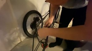 Установка вело багажника и вело-щитков на велосипед cube!