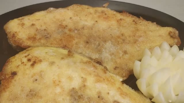 Вкусный рецепт камбалы на сковороде. С секретом!