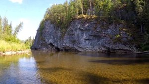 Сплав по реке Каква. Скалы реки Каква 2020