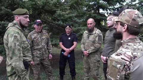 Бойцы отряда "Ахмат" представлены к госнаградам за оборону под Артемовском