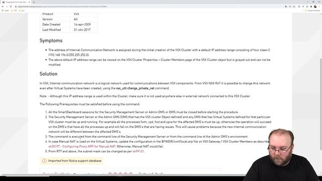 Check Point VSX - Training Lab 4  | Change Internal communication network смотреть онлайн