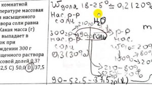 В 2  18 задача Растворимость