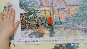 30. Вышивка крестом. Что вышивала? Наборы из Китая