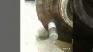 Замена задней ступицы mazda 626 GF весело на воздухе