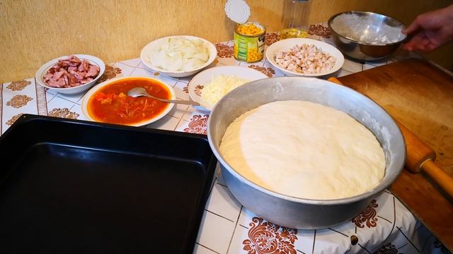 ??? Домашня піца в духовці класична ??? Домашняя пицца классическая в духовке Рецепт???