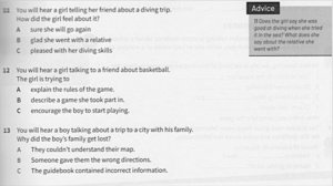 PET LISTENING TEST 1  - B1 Preliminary for Schools Trainer