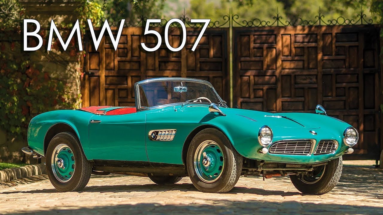 BMW 507 (1956-1959) - ИСТОРИЯ Самого Красивого Автомобиля БМВ