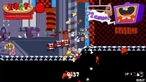 Pizza Tower Scoutdigo Mod V1.1 - Meat Lover's Mansion Death Mode P Rank (Skateboard Noise)