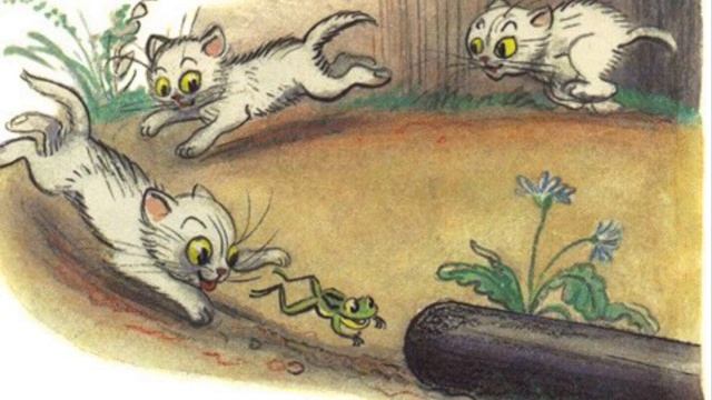 Любимая сказка. "Три котенка" Читает Иван Кукуев смотреть онлайн