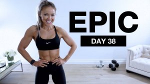 Caroline Girvan - Day 38 of EPIC _ KILLER UPPER BODY WORKOUT [Dumbbells & Bodyweight]