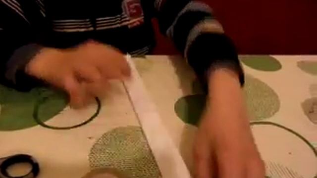 как  сделать   нож   браслет   оригами
