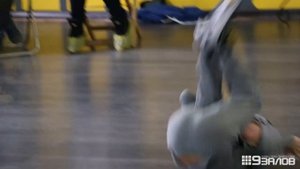 Брейк данс батл. Дети танцуют Break Dance. Kids battle 9z. 25/02/18