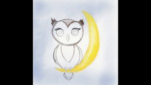 Сова  Рисование поэтапно карандашом Step by step drawing #DrawingforKids #howtodraw an owl