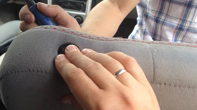 Установка авточехлов из экокожи на Ладу Приору