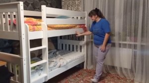 Кровать двухъярусная: Соня?: видео-отзыв