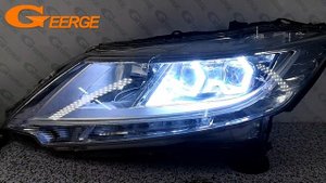 Honda Odyssey RC RC1 RC2 RC4 Multi Color RGB Led Angel Eyes Hex Halo Rings Dynamic Turn Signal Ligh