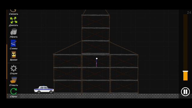 ФИЗИЧНЫЕ ПОСТРОЙКИ С РАЗРУШЕНИЕМ! | turbo stickman ragdoll playground смотреть онлайн