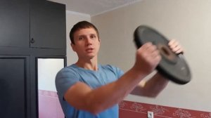 "ТРЕНИРОВКА ДОМА" Упражнения с блином