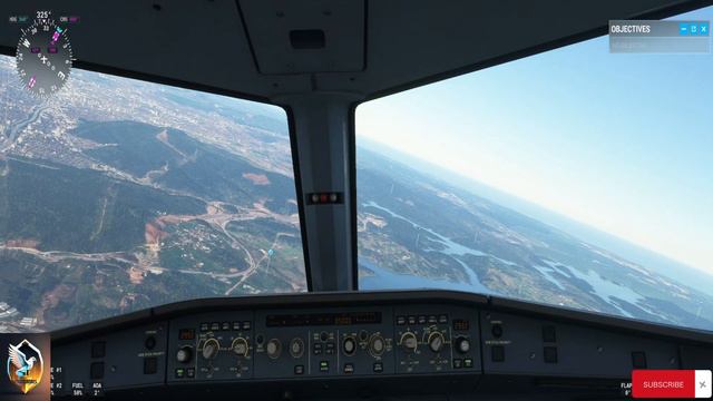 #Microsoft Flight Simulator # My flight over the skies of #istanbul #Boeing #747#اسطنبول смотреть онлайн