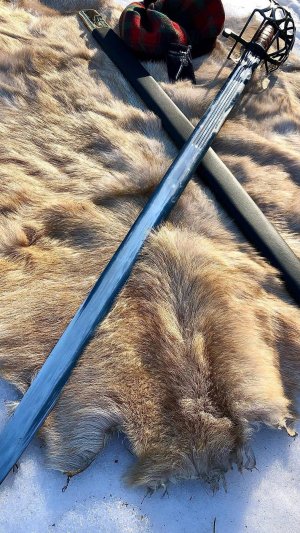 Вариация шотландского палаша -  длинноклинкового оружия позднего средневековья