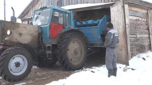 Кормораздатчик КТП 10У 01 СПК Карповский  Краснощековский район 2018 г