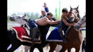 Қазақтың ұлттық ойындары - Казахские национальные игры