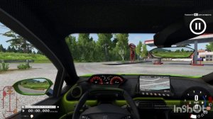 Жуткие аварии в BeamNG drive.