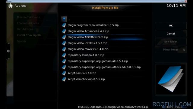 how to install xbmc addons from usb disk смотреть онлайн