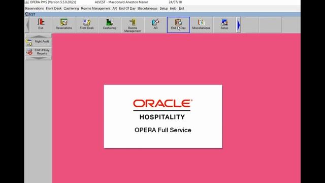 OPERA PMS Overview смотреть онлайн
