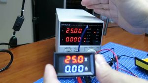 Вольтамперметр 100В 10А для блока питания