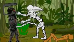 чужой против хищника