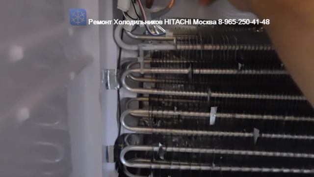 Ремонт холодильника HITACHI Москва 8-965-250-41-48 R VG472PU3 Диагностика смотреть онлайн
