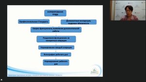 Фрагмент семинара о нормировании труда на предприятии