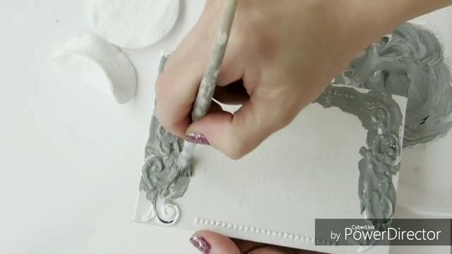 How to do vintage frame. Decoupage. Декор винтажной рамки смотреть онлайн