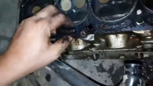 Ремонт двс Daewoo leganza!, первый осмотр ГБЦ-блок...