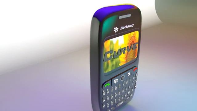 BlackBerry Curve  Cinema 4D Model 