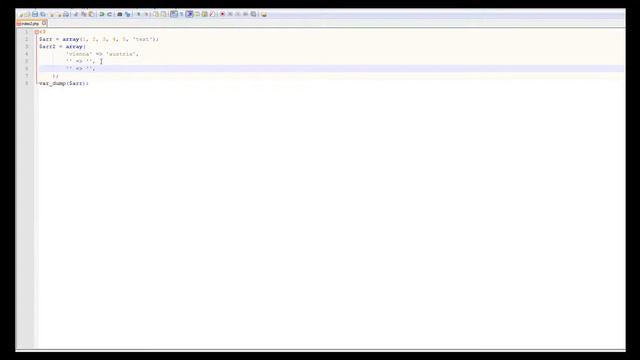 Обучение PHP - 5. Массивы в PHP. Простые и ассоциативные (1080p)