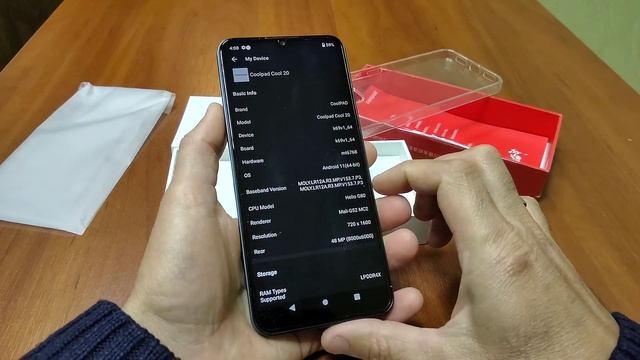 Coolpad Cool 20, 4/128. Распаковка и знакомство