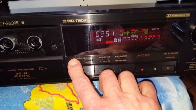 Кассетная дека PIONEER CT-S609R.