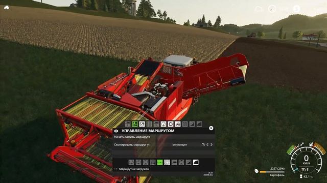 Мод CoursePlay 2020  Работа с комбайном Farming Simulator 19 смотреть онлайн