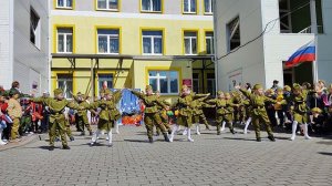 "Военный вальс" МАДОУ д/с № 132. Дети 6-7 лет. Калининград.