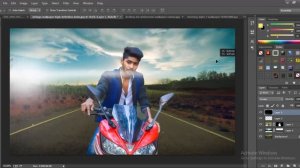 How to Create Bike Rider Style |  Photo Manipulation | Photoshop Tutorial 2016 | LK Tushar