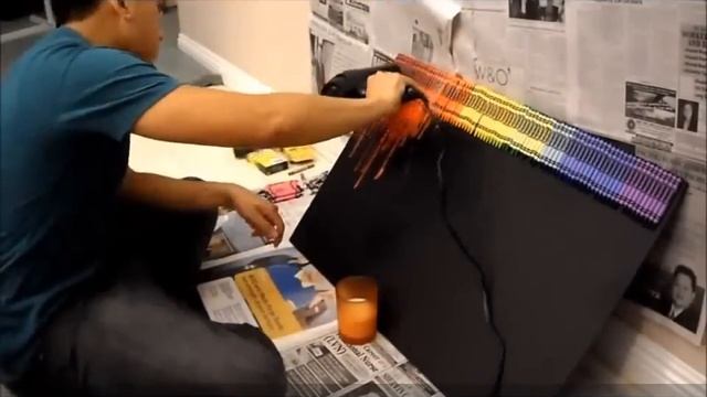 Восковые карандаши | Картина своими руками | Видеоурок смотреть онлайн