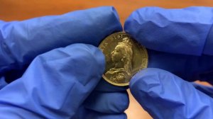 1 Соверен 1892 год. Виктория. Золото 0. 917 пробы 8 грамм . Редкость!